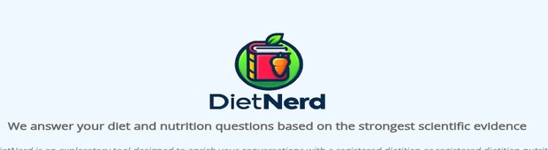 Captured DietNerd question page
